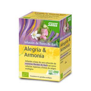 Flores Bach, Alegría & Harmonía, 30 gr, 15 bolsitas